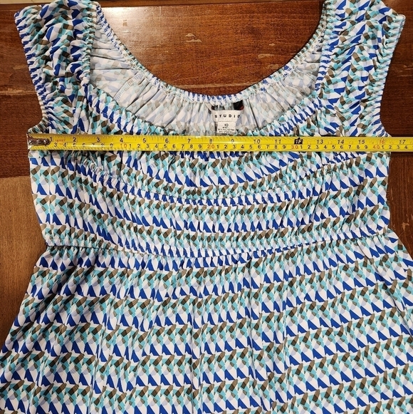 AA Studio Cap Sleeve Midi Length Dress Size 10 - Picture 2 of 9